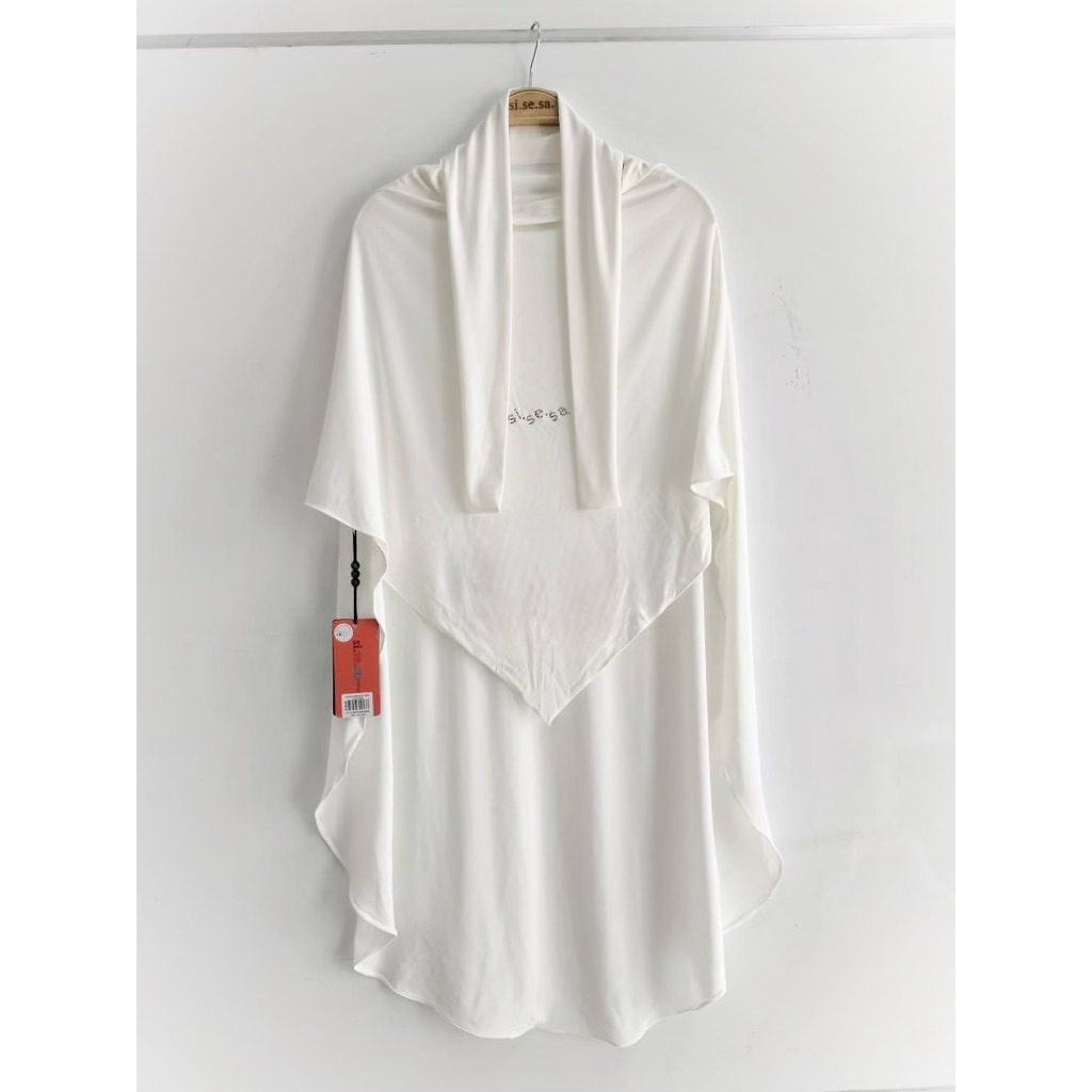 French Khimar sisesa khimar broken white