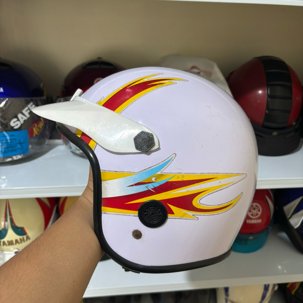 HELM LAWAS, JADUL, KLASIK YAMAHA RX KING F1ZR ALFA ORIGINAL