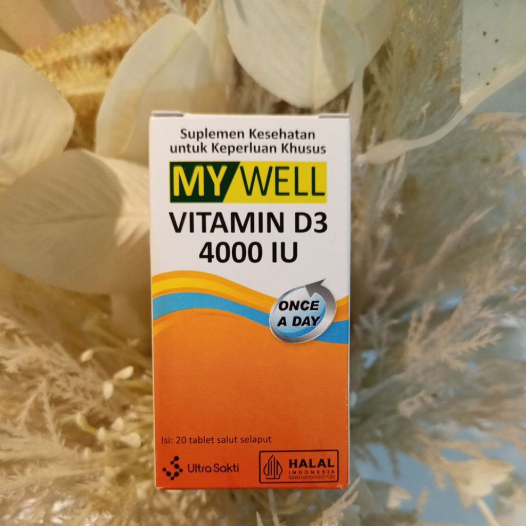 My Well vitamin D3 4000IU