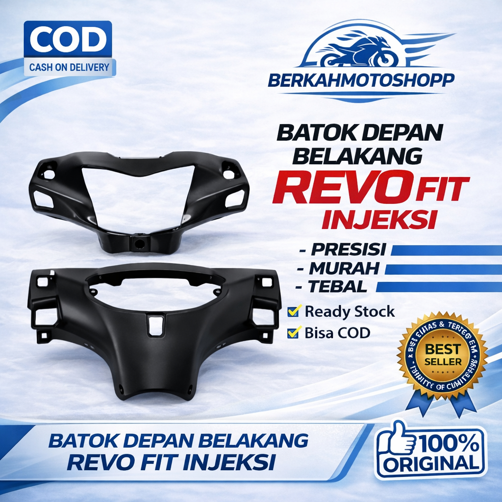 Batok Kepala Depan Belakang Revo 110 | Revo Absolute | Revo Fit Karbu Original - BM