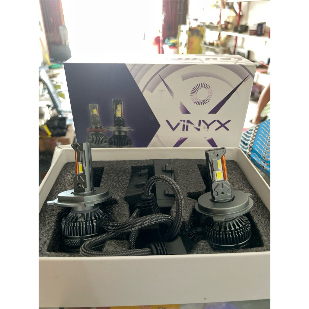 Lampu Led Mobil H4 Vinyx 70W Putih