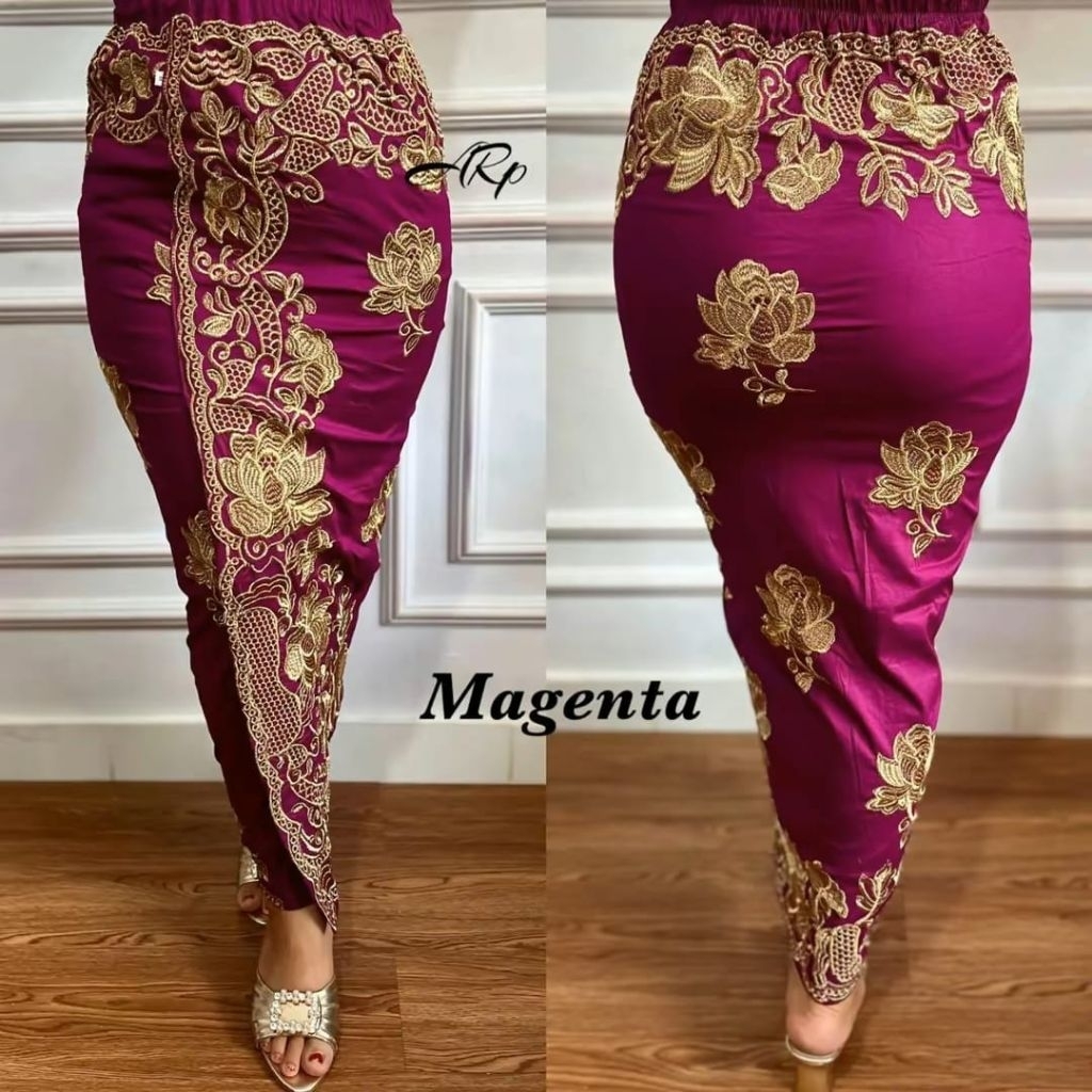 KAMEN JADI BORDIR SONGKET TUMPAL PREMIUM STRECH PRADA LOTUS// ROK BORDIR SONGKET BALI// KAMEN JADI B