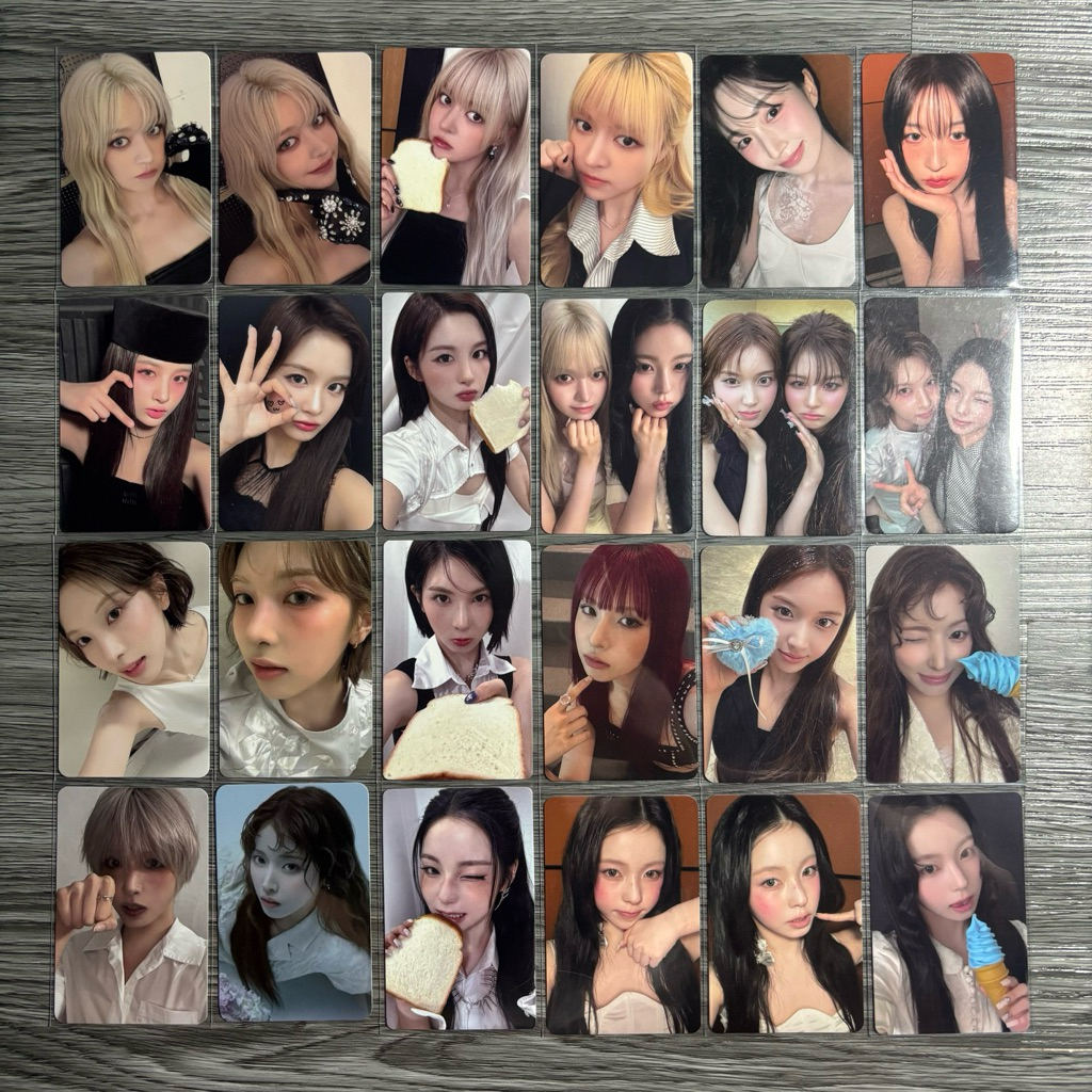 [READY] OFFICIAL NMIXX PHOTOCARD BLUE VALENTINE LILY HAEWON SULLYOON BAE JIWOO KYUJIN ALBUM POB