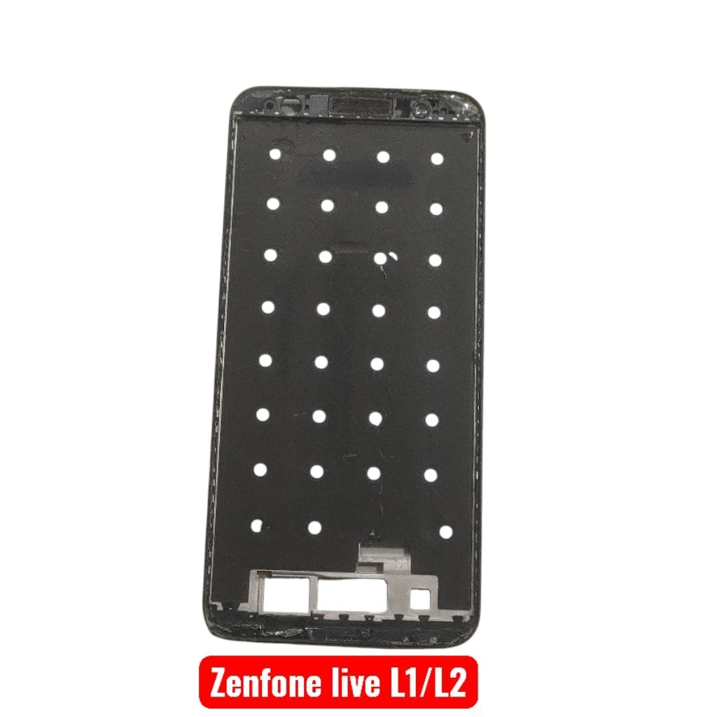 frame tulang tatakan lcd asus zenfone live L1 L2 asli ori copotan