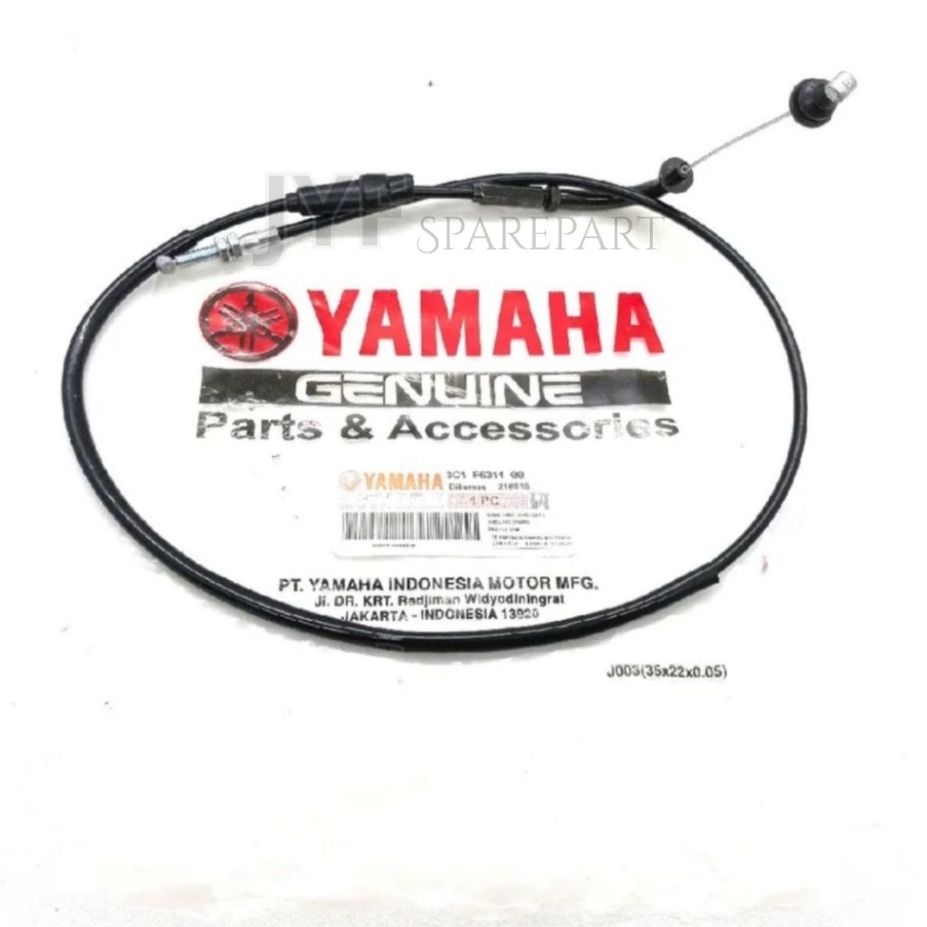 3C1 KABEL GAS MOTOR YAMAHA VIXION OLD VIXION LAMA/ CABEL GAS/ TALI KABEL GAS/ GAS TALI KABEL/ YAMAHA