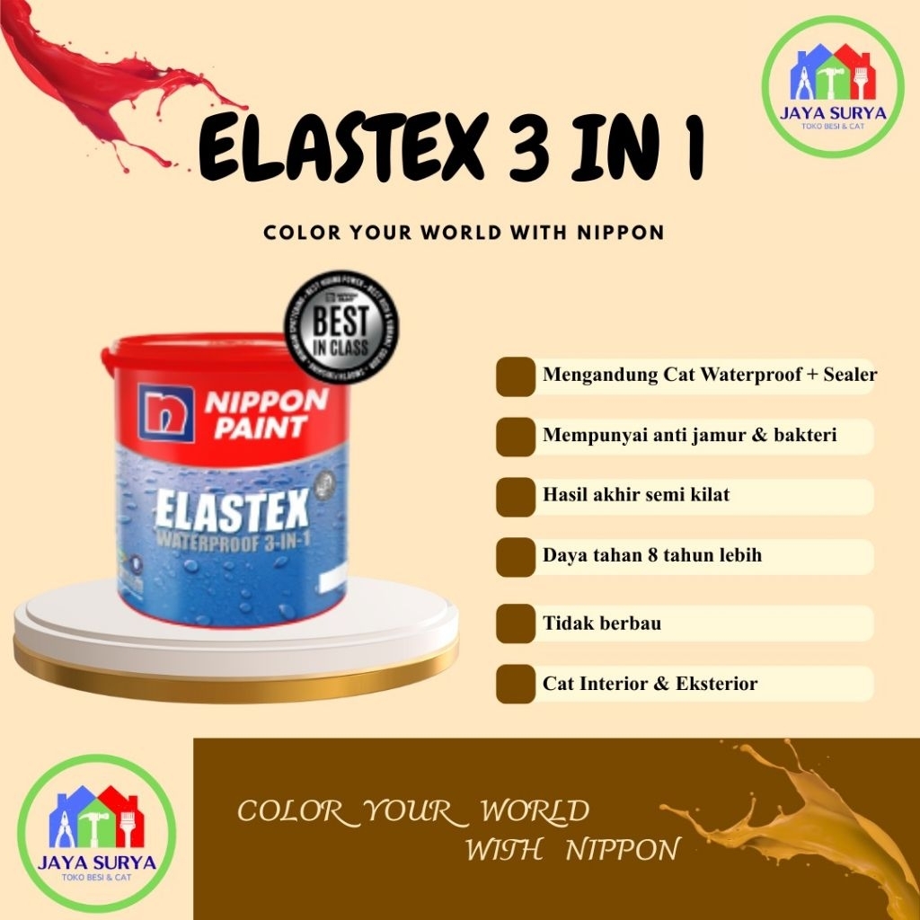 Nippon Paint Elastex 3 in 1