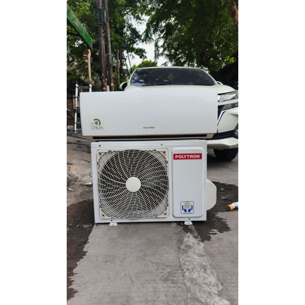 AC Polytron 1/2 PK R 410 SECOND + Pasang (free ongkir se-jabotabek)