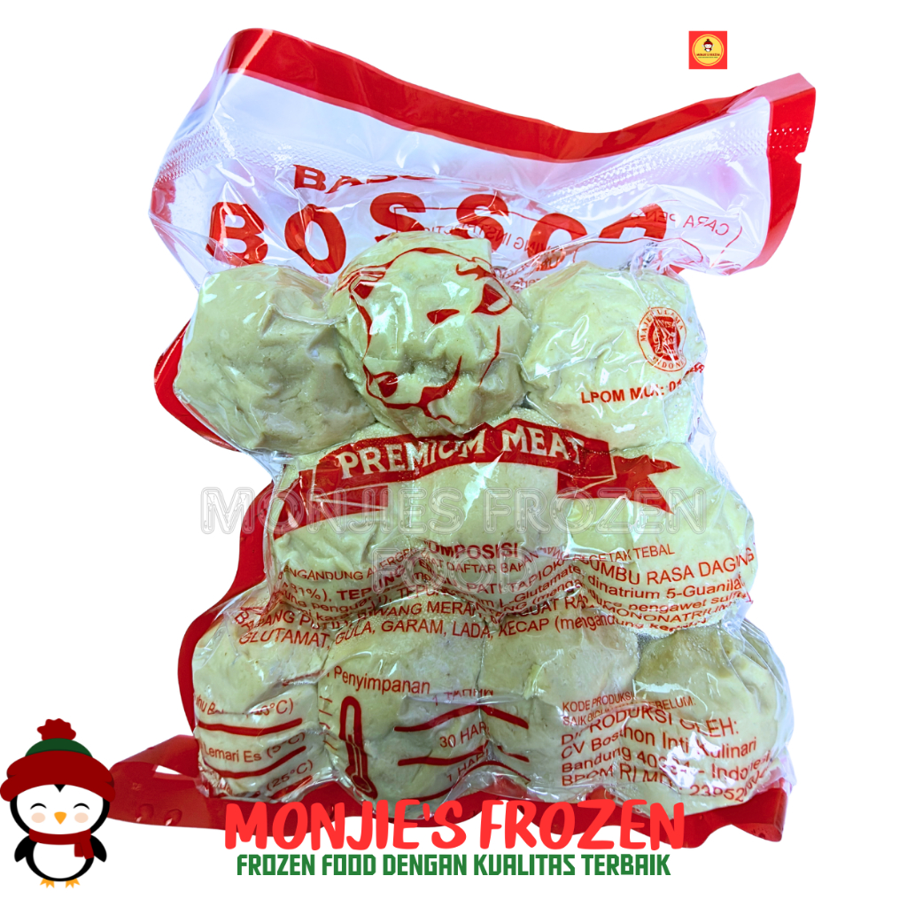 BOSSCA BAKSO SPECIAL URAT ISI 10 500GR - Baso Sapi Frozen Food