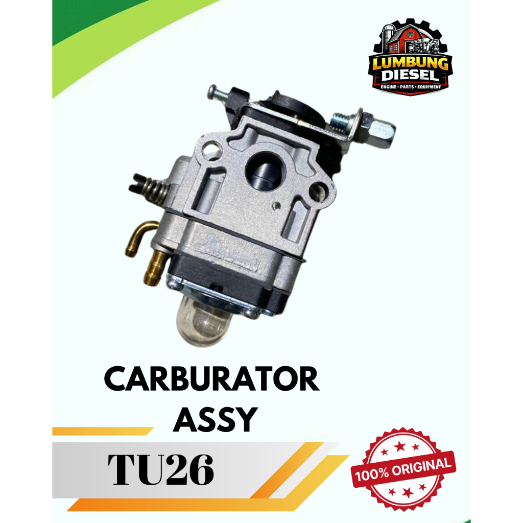 Karburator TU26 Mesin Semprot Hama / Carburator Assy TU26 Original / Karburator Mesin Potong Rumput 