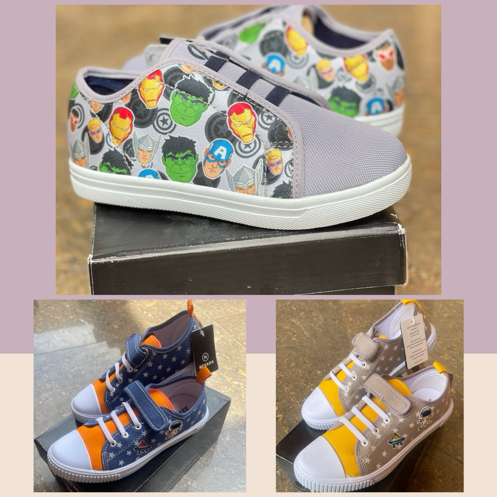 NEVADA SEPATU ANAK LAKI LAKI // SNEAKERS NEVADA ANAK // SNEAKERS MARVEL // SEPATU NEVADA