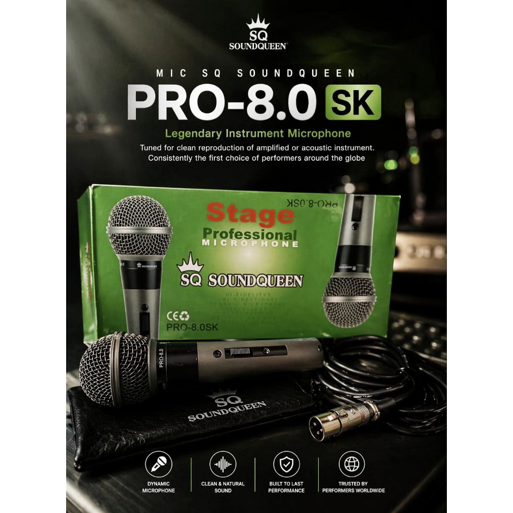 mic SOUNDQUEEN Pro -8.0 SK