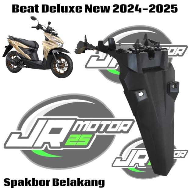 Spakbor Belakang / Slebor Belakang Honda Beat Deluxe Beat Street Gen 2 Tahun 2024 2025 / Body Kasar 