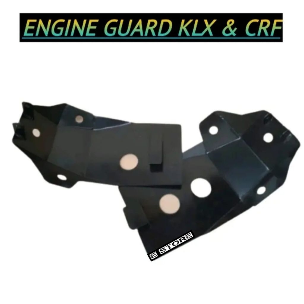 Cover Mesin Motor Kawasaki KLX S/L/G/BF/DTRACKER Dan Motor Honda CRF 150 Engine Guard KLX Dan CRF