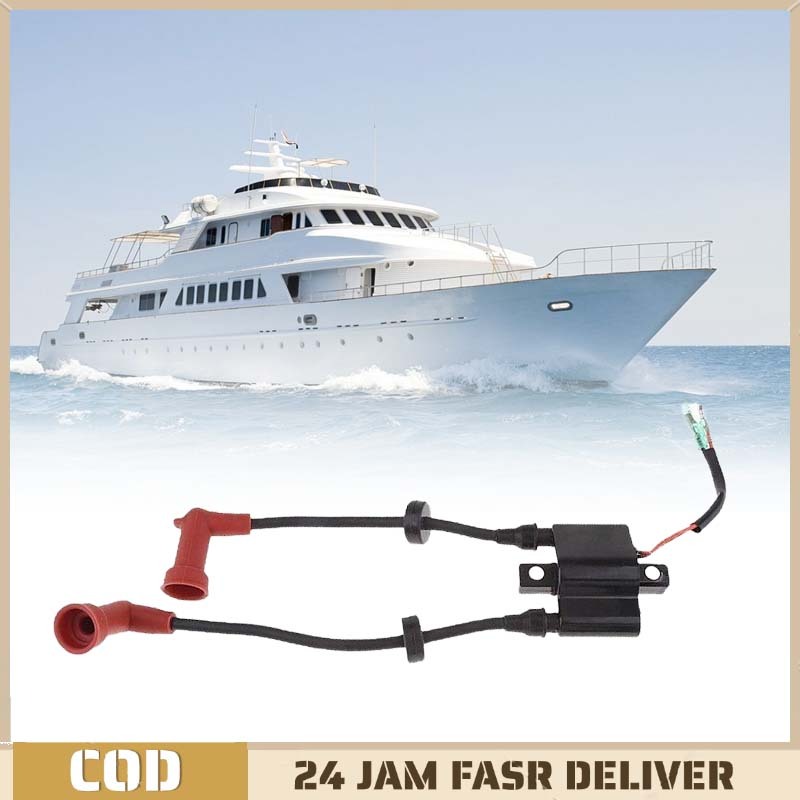 Marine Outboard Coil Coil Mesin 6f5-85570-10 Outboard Ignition Coil Assy Koil Pengapian Tempel Untuk