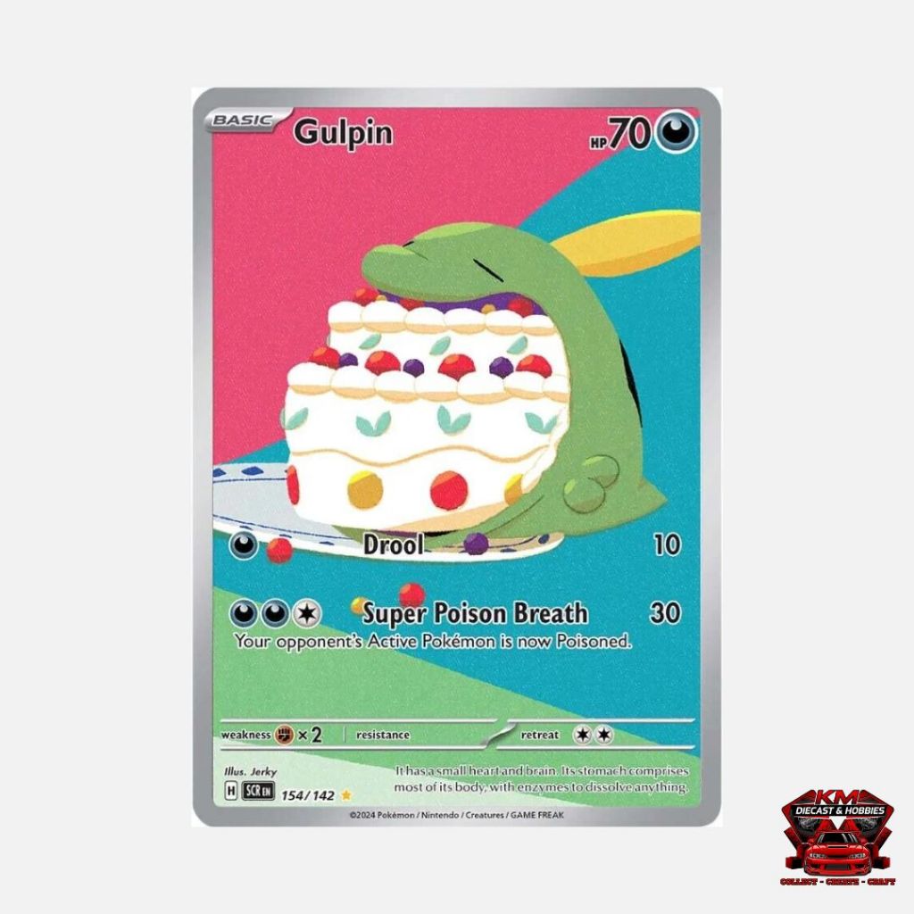 GULPIN (152/142) IR STELLAR CROWN POKEMON TCG ENGLISH INGGRIS
