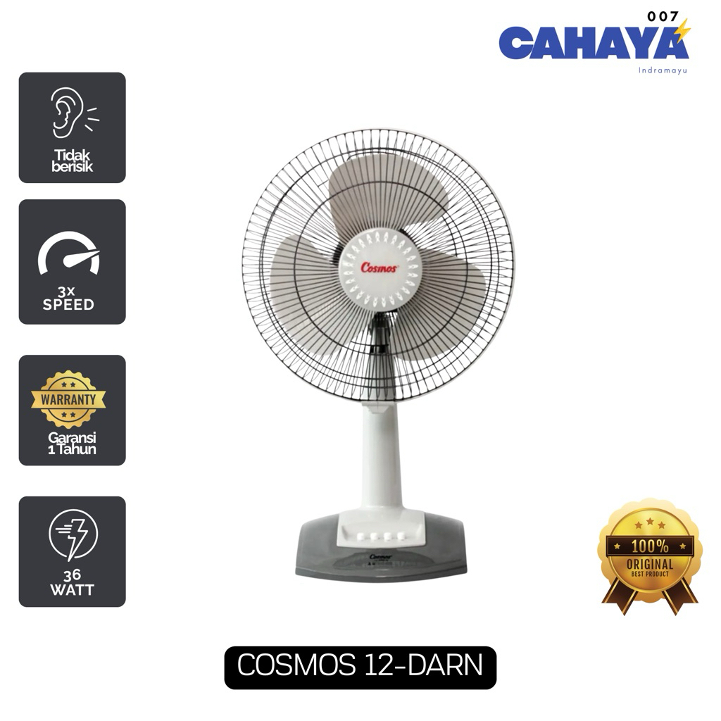 Cosmos Kipas Angin Meja 12 DARN - Kipas Angin 12 Inch
