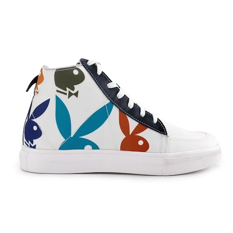 PSPGN.CO | original branded playboy vulturaz sepatu wanita sneakers mid cut lace up