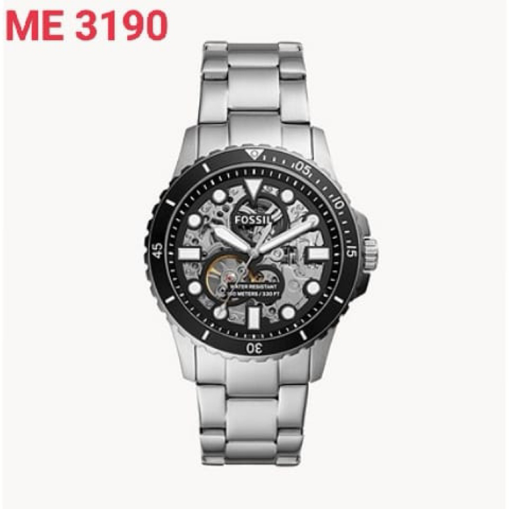 jam tangan pria ME 3190 Automatic, stainles steel