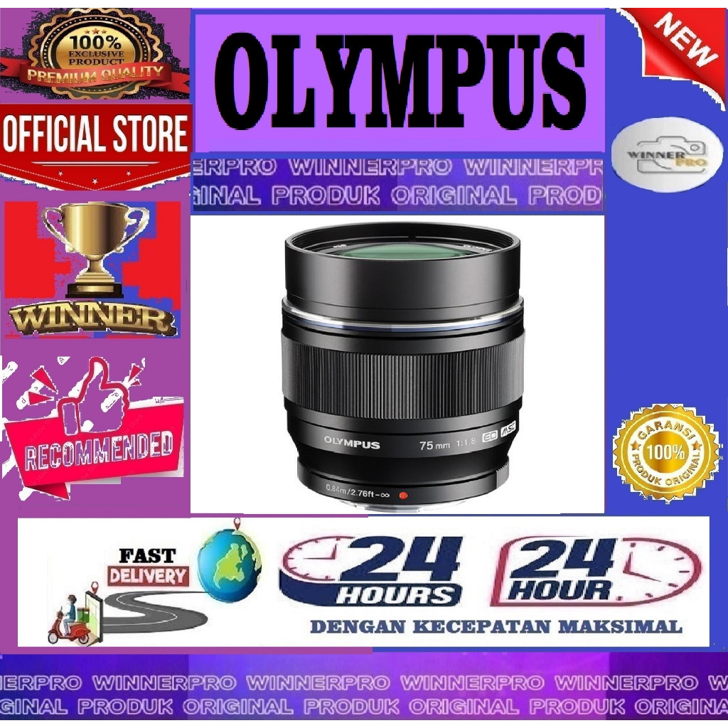 Olympus M.Zuiko Digital ED 75mm f1.8 Lens F1/8