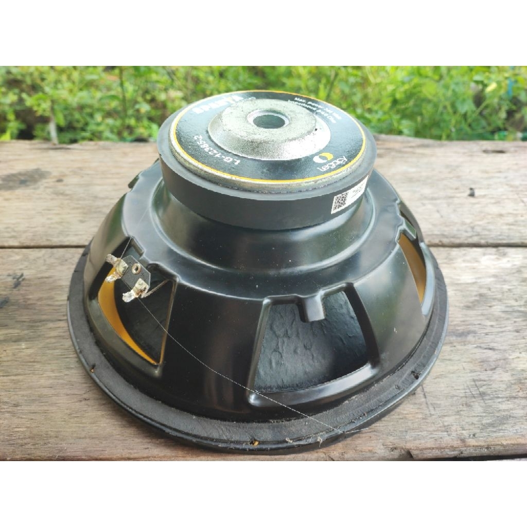 speaker subwoofer legacy sparta 12 inchi, minus spul jebol/terbakar