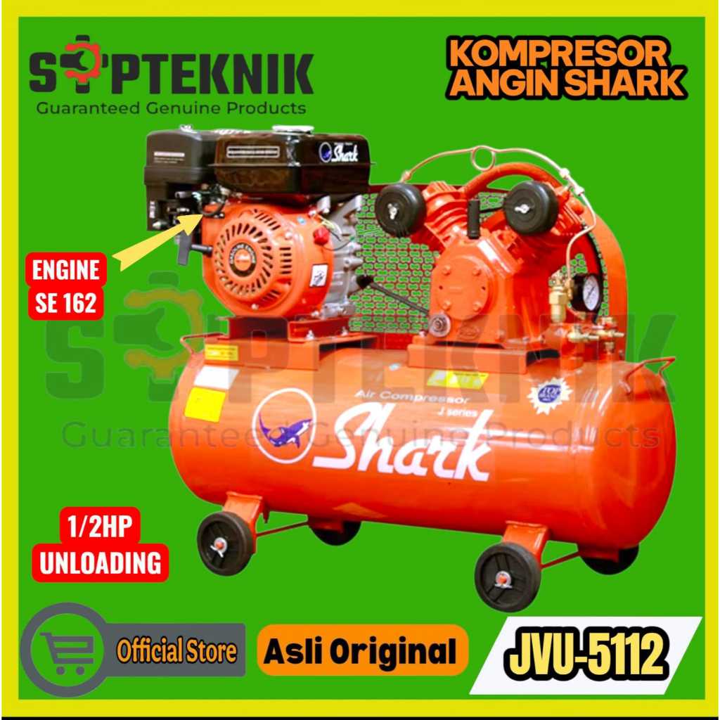 KOMPRESOR ANGIN 1/2HP UNLOADING SHARK