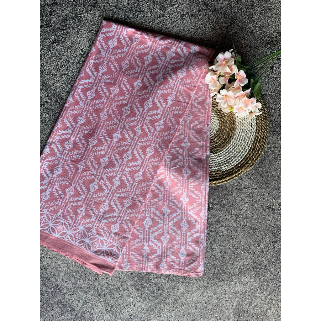 SARUNG/KAIN BATIK SANTRI PUTRI NARISA BATIK PINK SERIES