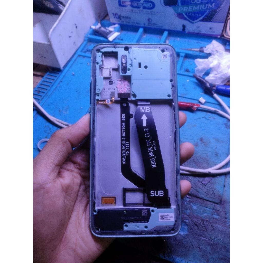 lcd redmi note 10 5g ori copotan