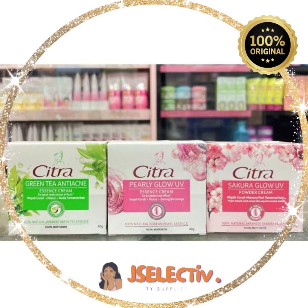 CITRA MOISTURIZER CREAM - KRIM HAZELINE LENGKAP // JSELECTIV X JHON KOSMETIK // PELEMBAP WAJAH CITRA