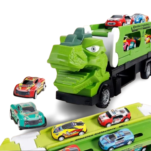 [Hero] Dino Truck Ejection Trajectory Catapult - Kendaraan Truk Mainan Dino