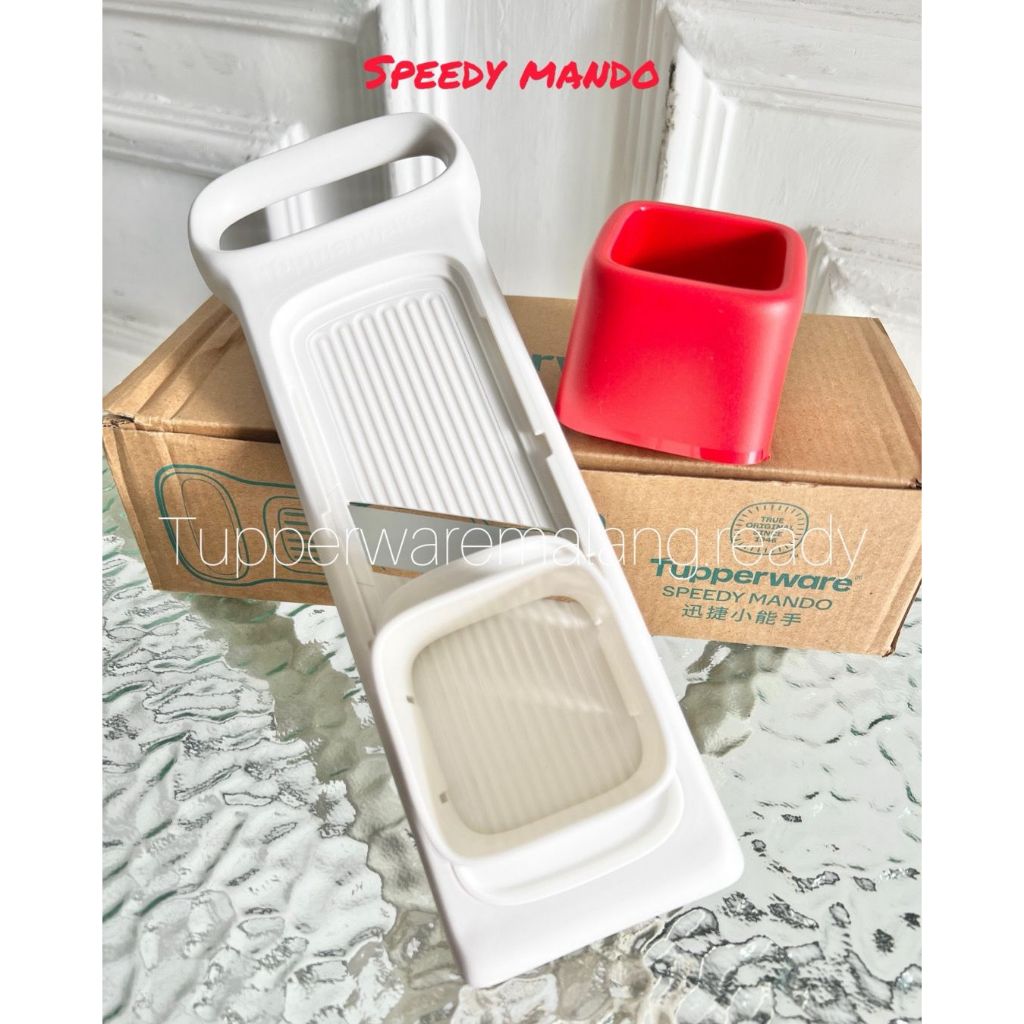 [PROMO] SPEEDY MANDO ORIGINAL TUPPERWARE 100% ALAT PENGIRIS BAWANG GORENG TAJAM MURAH