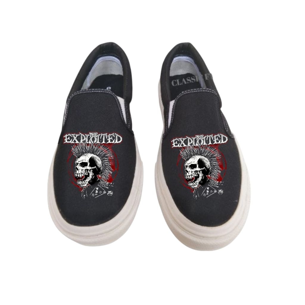 sepatu music slip on The Exploited[PREMIUM QUALITY NOBRAND