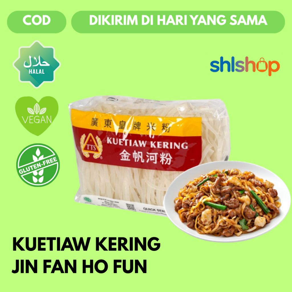 Kwetiau Kering 280gr | Jin Fan Ho Fun
