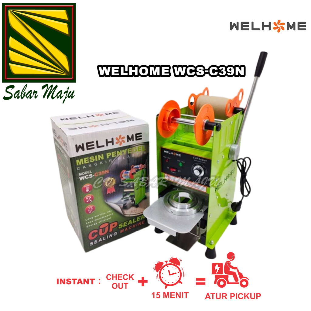 Welhome Cup Sealer Cup Sealing Machine Cup Sealer Press Plastik Mesin Press Gelas Plastik