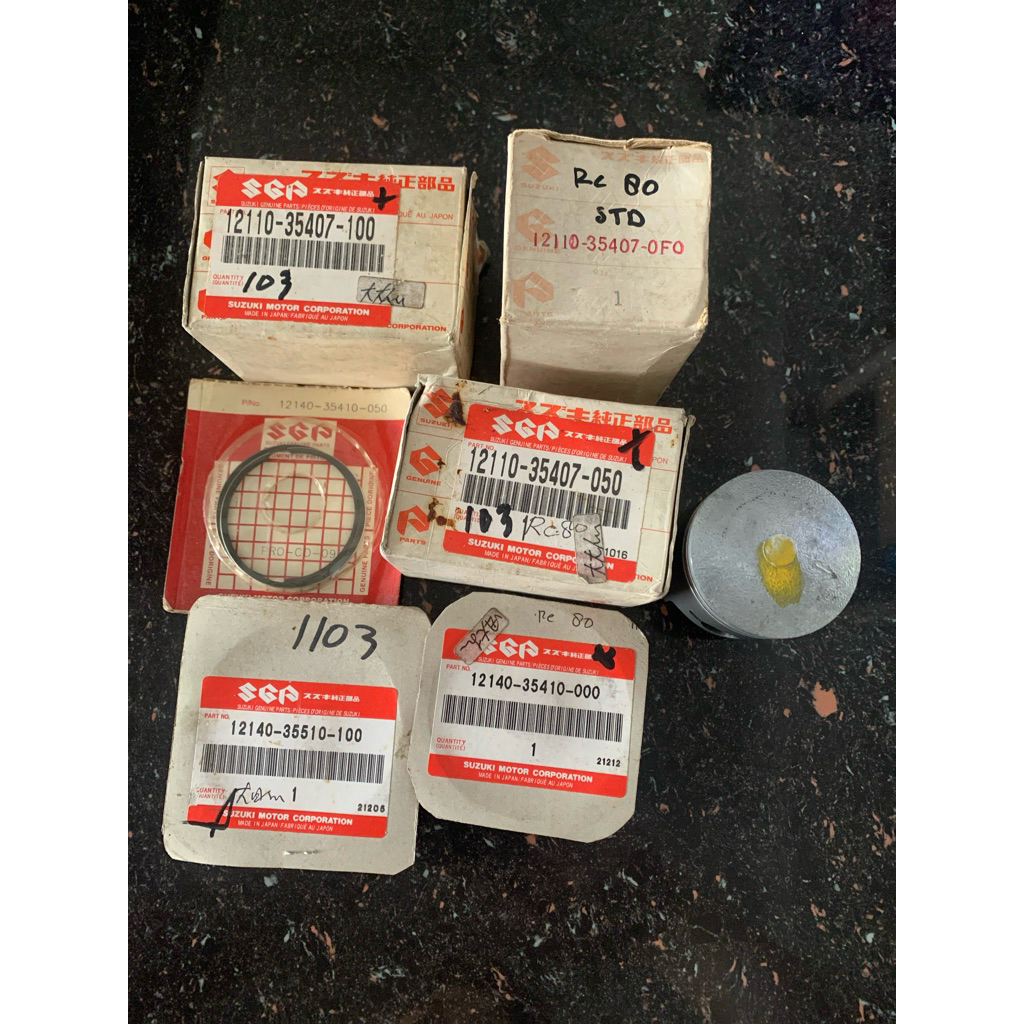 Piston Ring RC80 Os Std, 50, 100