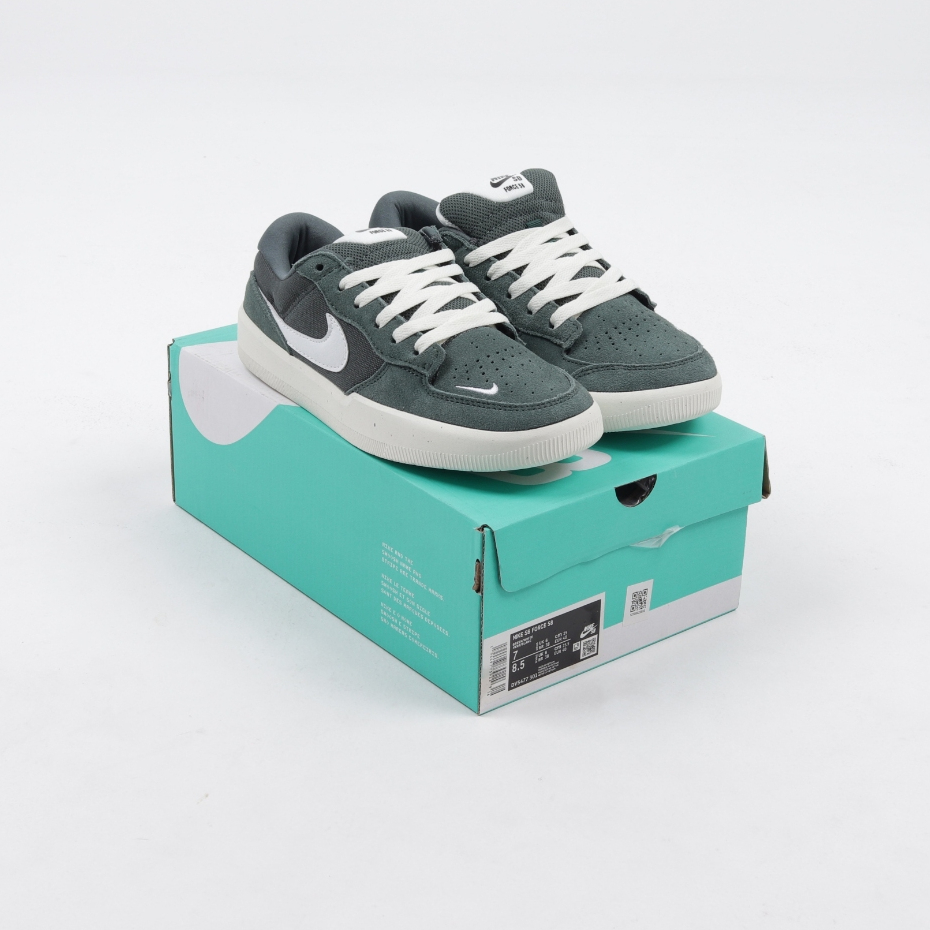 (SLKCK) Sepatu Sneakers Nike SB Force 58 Vintage Green