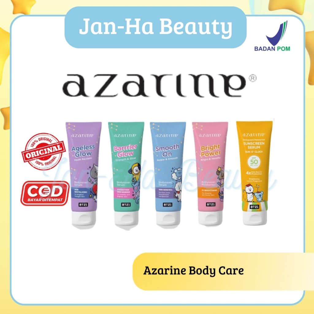 [CUCI GUDANG] Azarine Body Care | Moisturizer Badan | Body Lotion Body Sunscreen