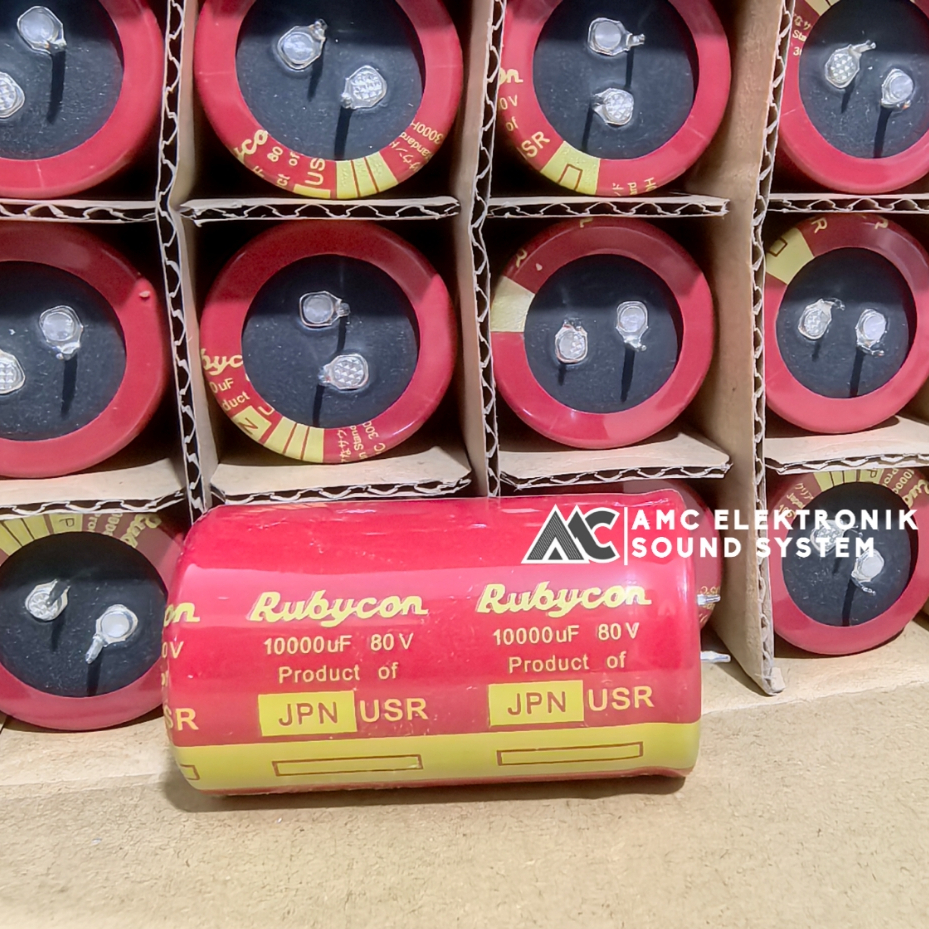 elco rubycon merah usr 10000uf 80v merah japan , elco rubycon merah usr 10000uf 80v