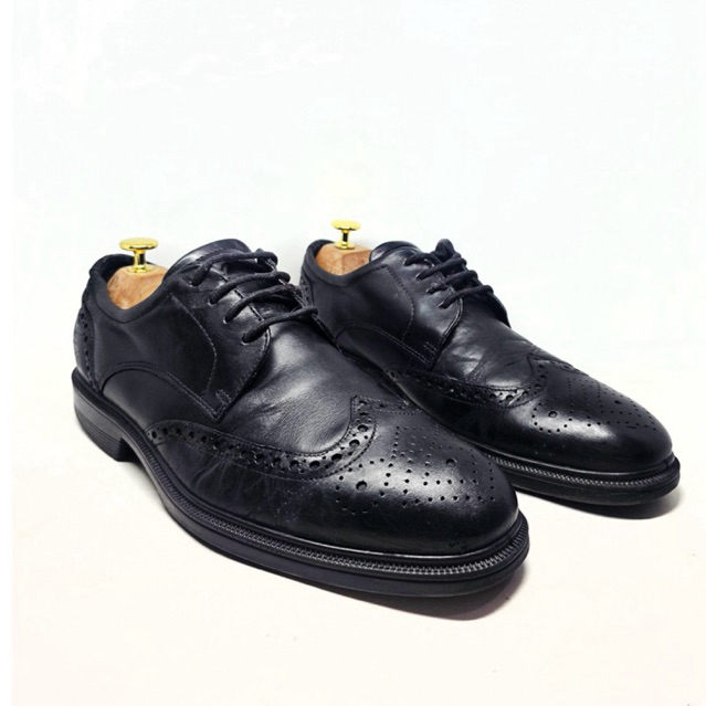 Size 43 | ECCO Made Portugal Sepatu formal pantofel wingtip pria