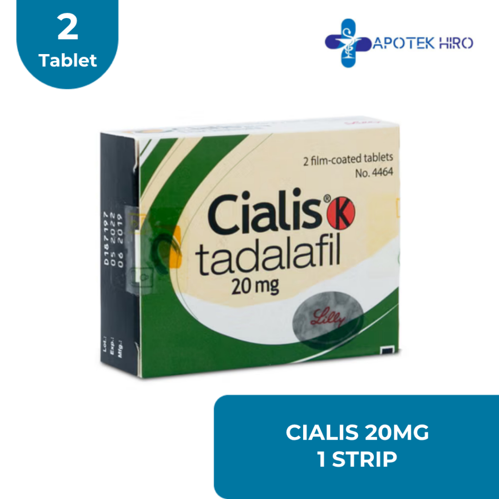 CIALIS 20 MG 1 BLISTER @ 2 TABLET SALUT SELAPUT