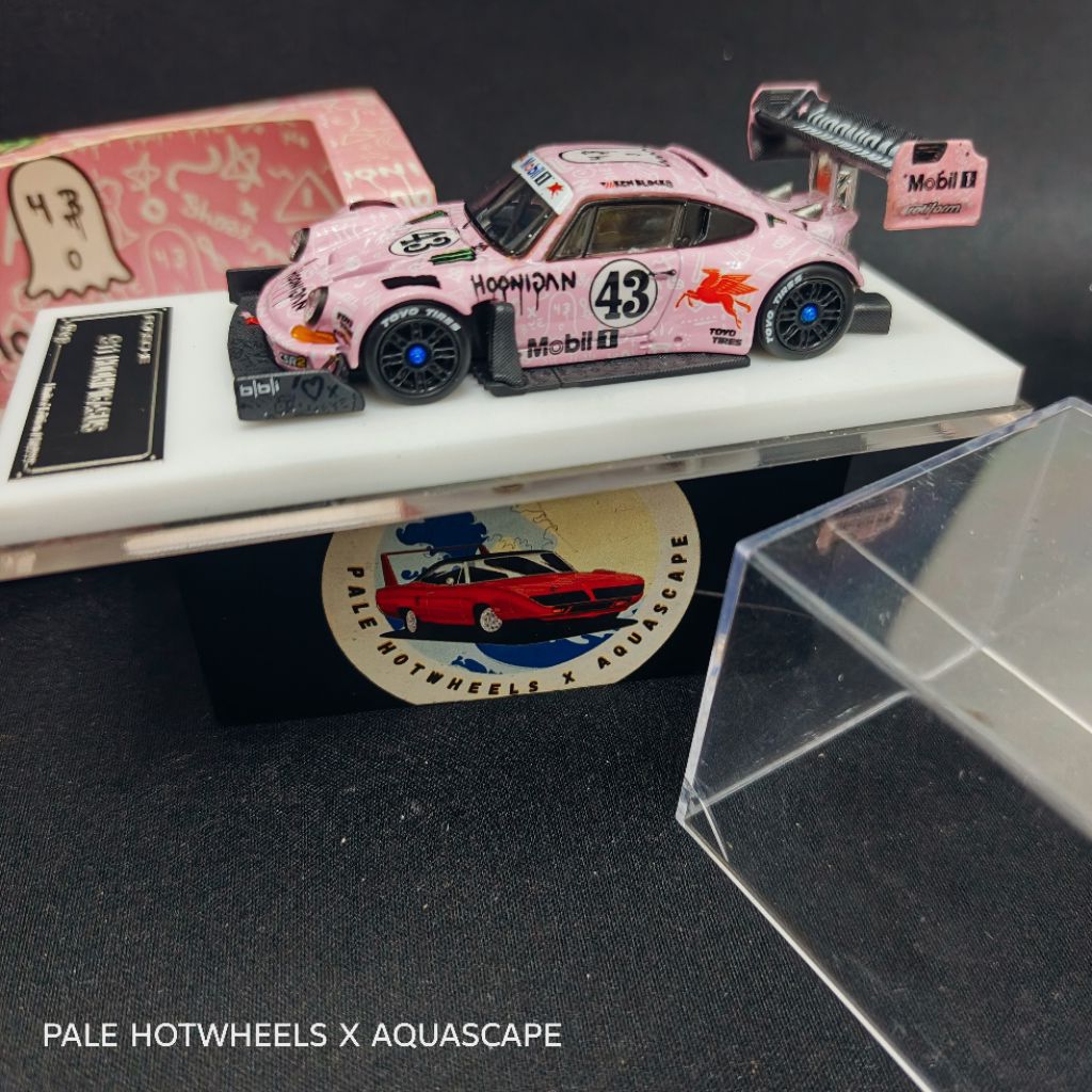 PORSCHE HOONIPIGASUS 911 pink 43 TOP MODELS