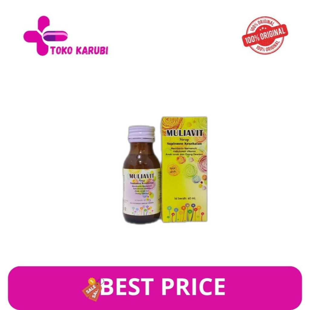 MULIAVIT SIRUP 60 ML VITAMIN ANAK
