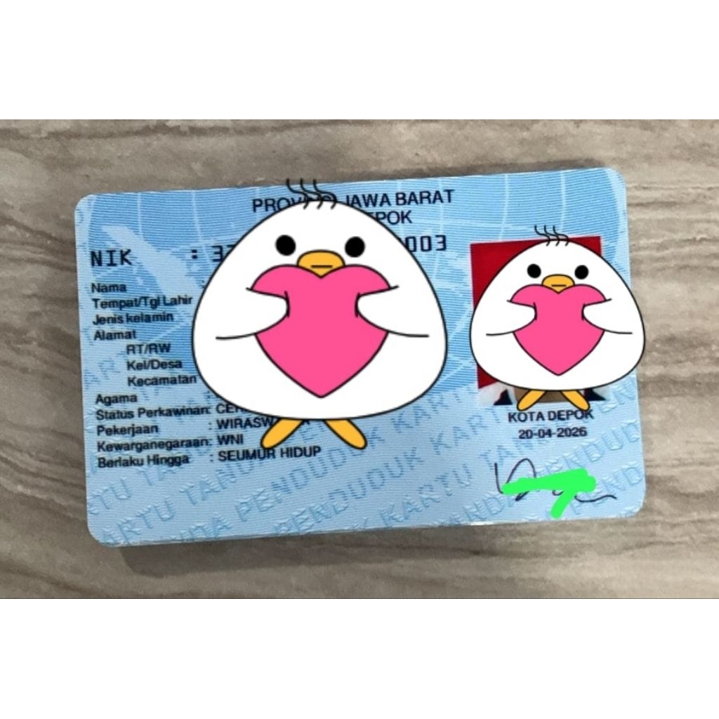 CETAK ASLI KTP