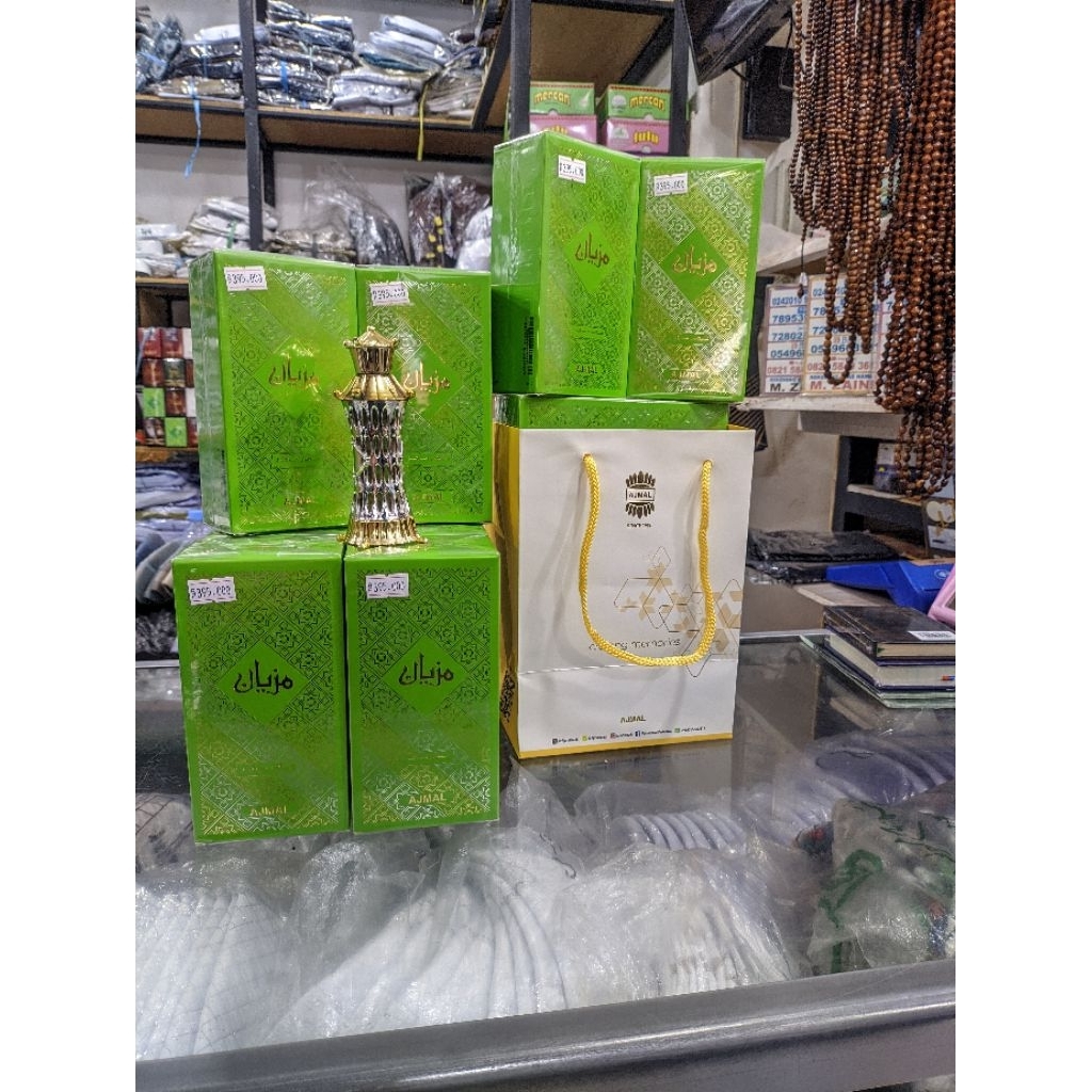 Parfum Ajmal Mizyan Original  bj ajmal Non Alkohol Attar Arab Tahan Lama Unisex Wangi Premium Timur 