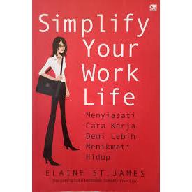 Buku Simplify Your Work Life Elaine St James Ori Segel