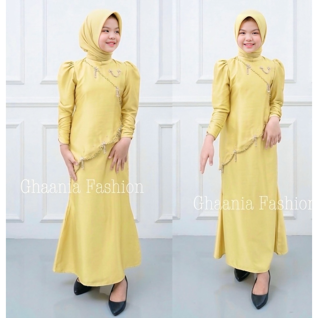 Dress Duyung Anak Gaun Pesta Kekinian
