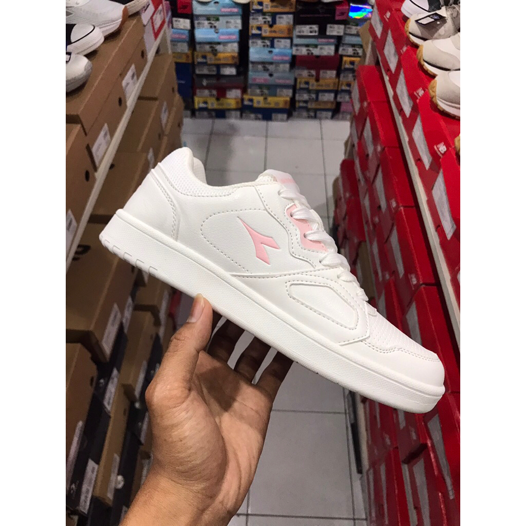BIG SALE DIADORA NATASCHA PUTIH [DIAX15320403] ORIGINAL SEPATU WANITA/SEKOLAH/SNEAKERS