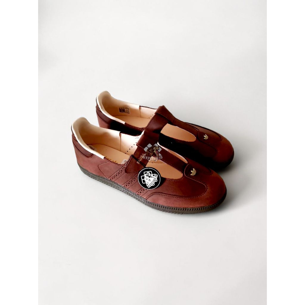 Adidas Samba Jane Leather Brown Womens (Original 100%)