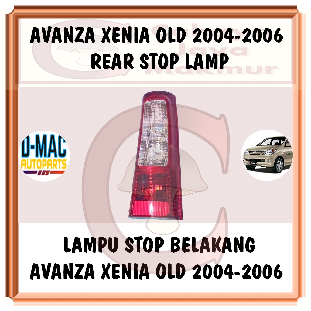 PCS Lampu Stop Lamp Rem Sein Sen Belakang Toyota Avanza Daihatsu Xenia Old Lama 2004 2005 2006