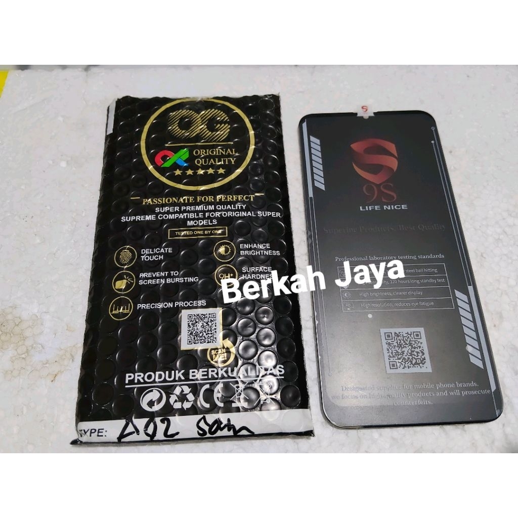 Samsung Galaxy A20 A205 LCD plus touchscreen layar sentuh glass tampilan LCD replace repair