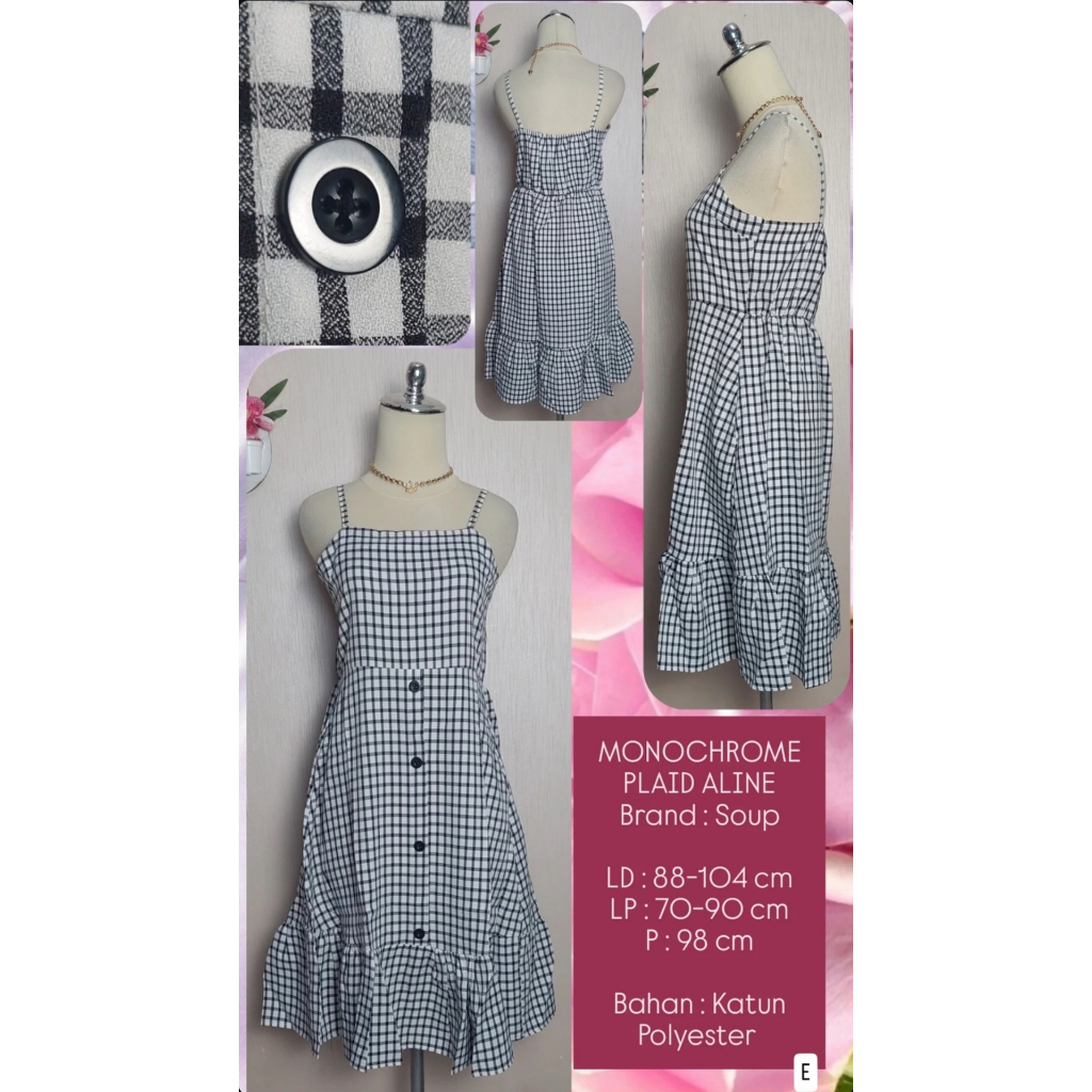 Dress Vintage Korean Style Dress Katalog campur JUMBO | BOHEMIAN | TANK TOP & TALI | LENGAN PENDEK